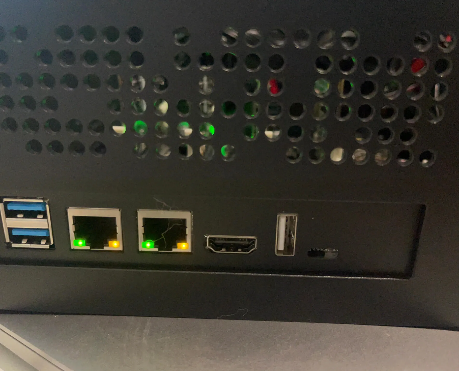 Ethernet led blinking